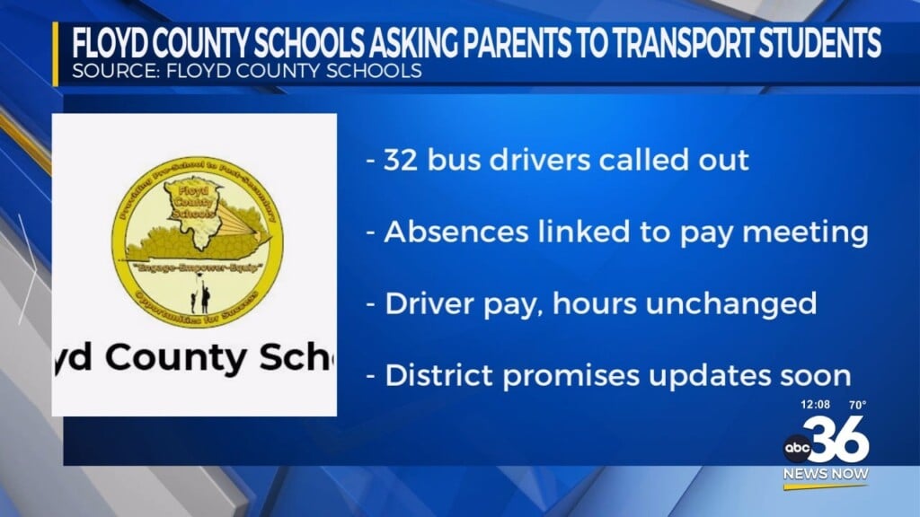 32 Bus Drivers Call Out, Parents Transport Students