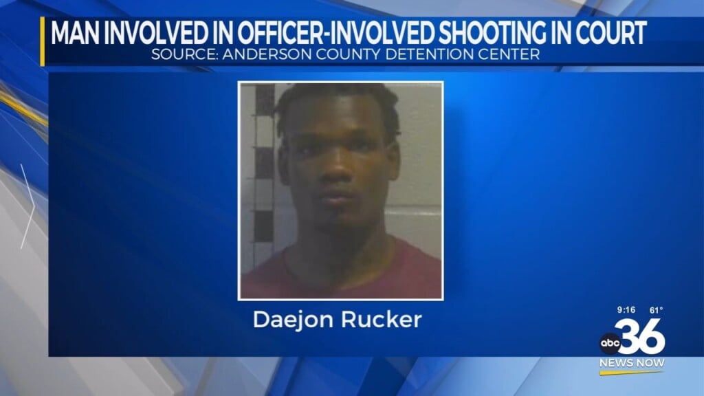 Man Involved In Officer Involved Shooting In Court