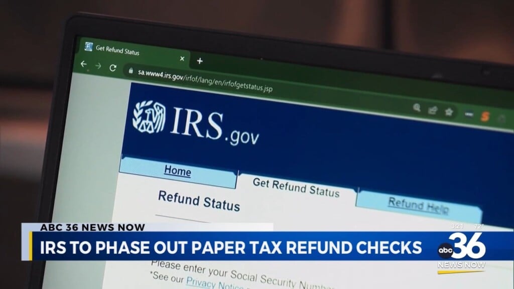 Irs To Phase Out Paper Tax Refund Check