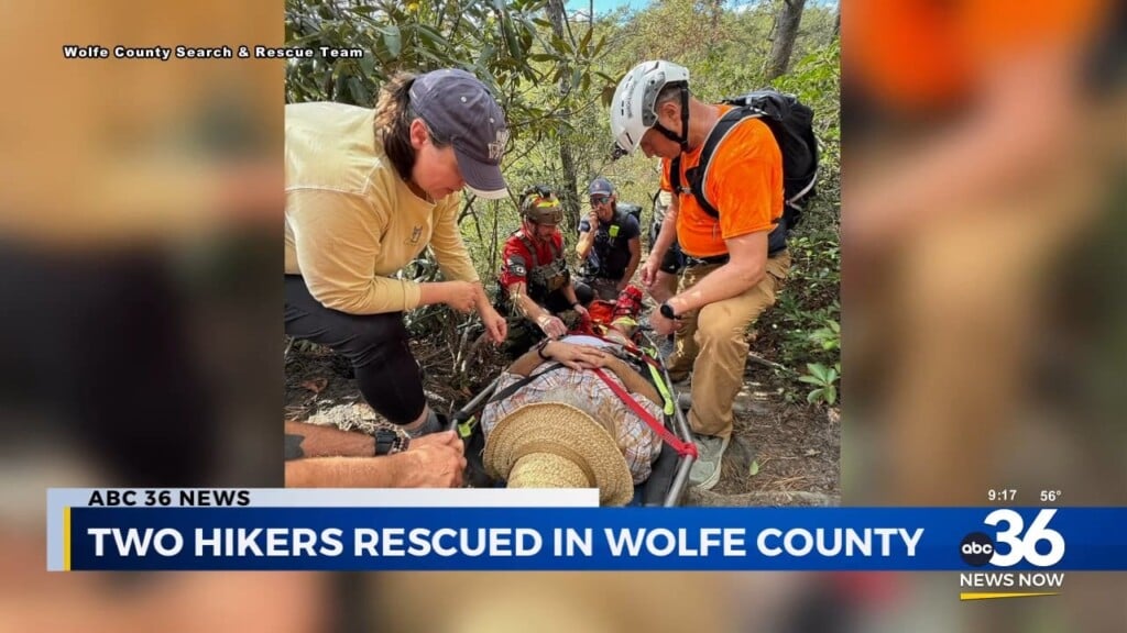 Two Hikers Rescued In Wolfe County