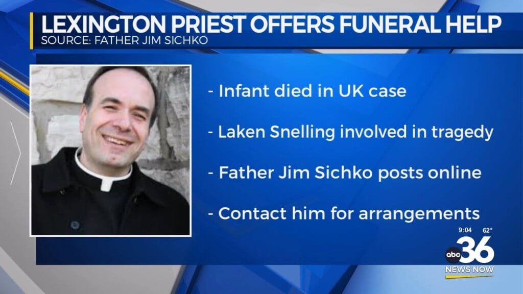 Lexington Priest Offers Funeral Help