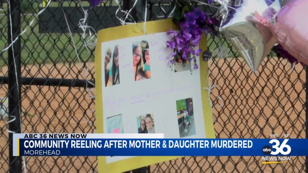 Community Mourning Death Of Mother And Daughter