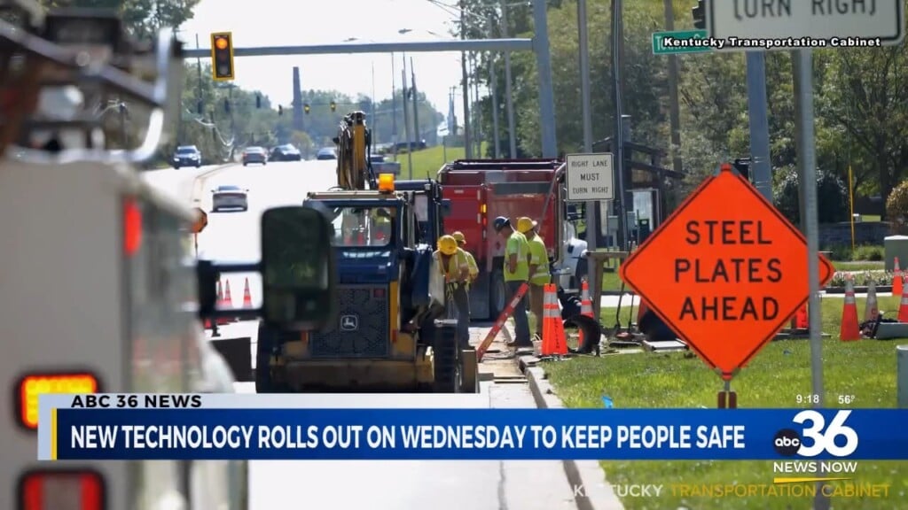 New Technology Rolling Out To Keep Workers Safe In Construction Zones
