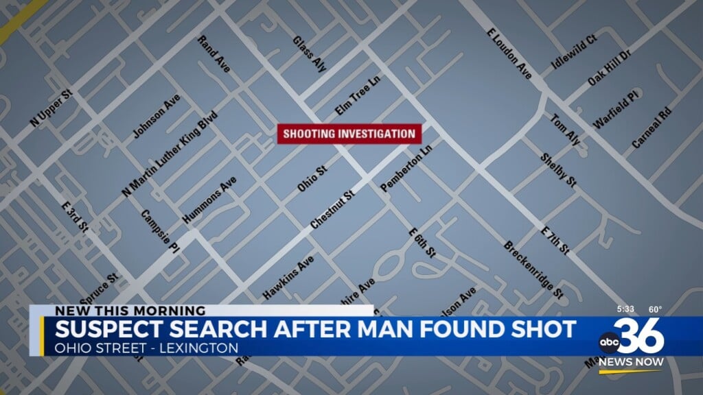 Man Shot, Hospitalized As Search For A Suspect Continues