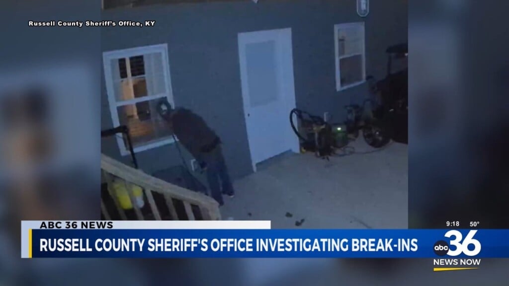 Russell County Sheriff's Office Investigating Break Ins