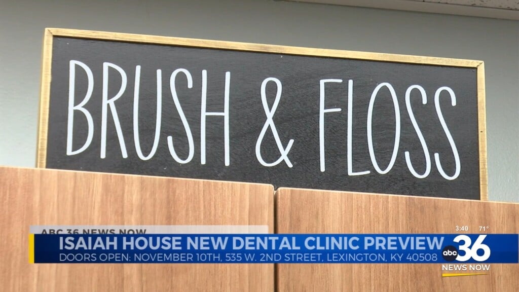 Isaiah House Previews New Dental Care Facility