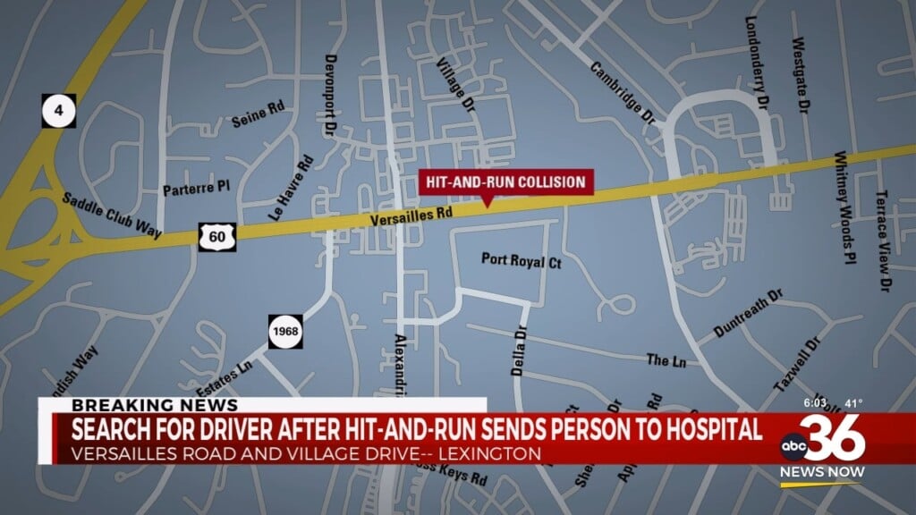 Police Search For Suspect In Early Morning Hit And Run