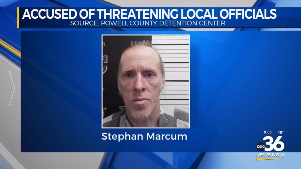 A Powell County Man Is Due In Court After Being Accused Of Threatening Local Officials