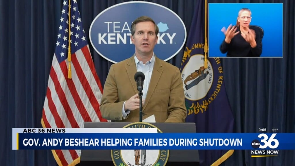 Gov. Andy Beshear Helping Families During Shutdown