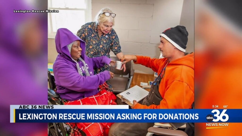 Lexington Rescue Mission Encourages Donations For Thanksgiving Meals