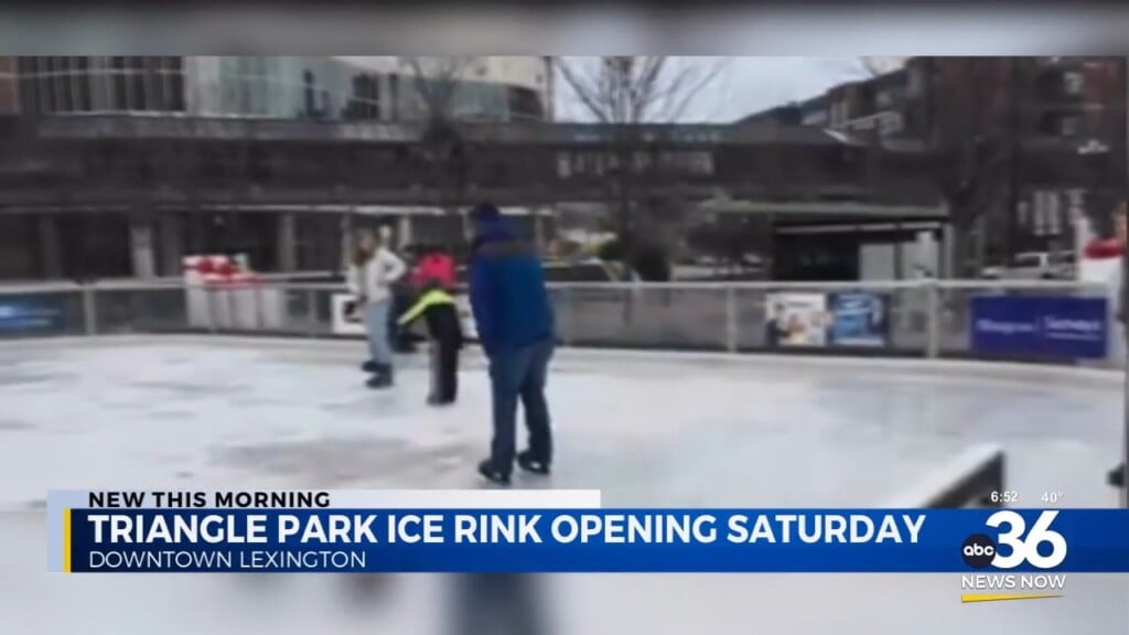 Triangle Park's Ice Rink Is Set To Reopen