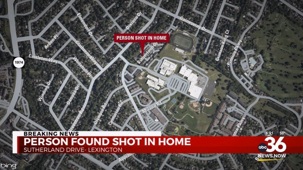 Person Found Shot In Home