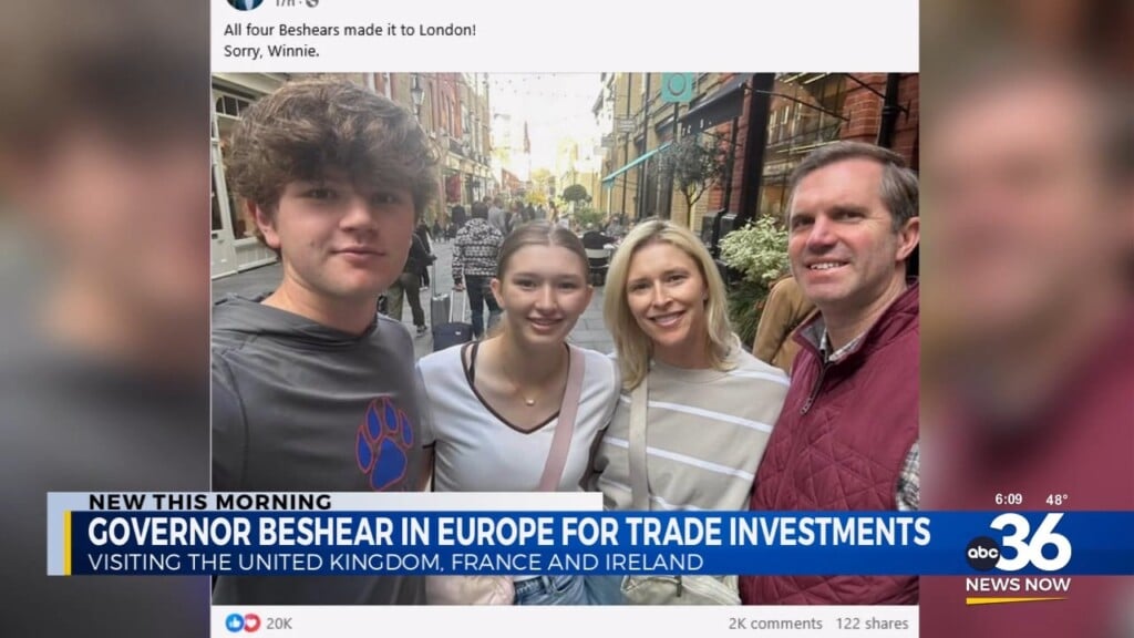 Governor Beshear In Europe For Trade Investments