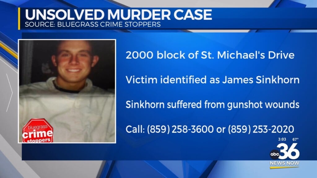 Lexington Police Seek New Leads In 20 Year Old Unsolved Murder Case