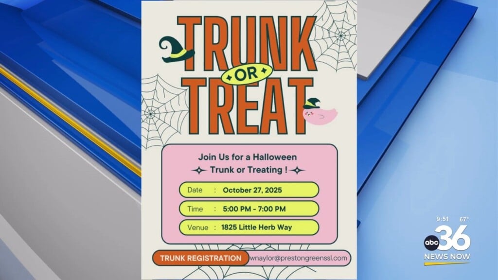 Preston Greens Senior Living Trunk Or Treat Event