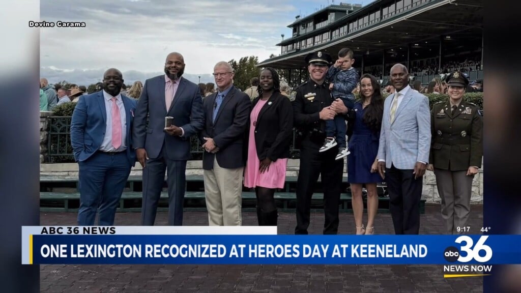One Lexington Recognized At Heroes Day At Keeneland
