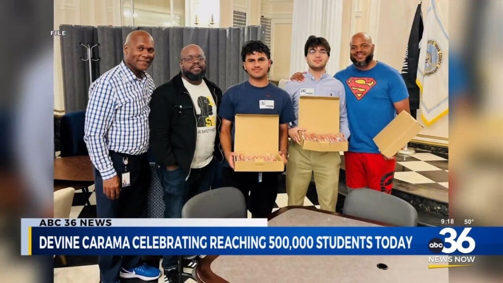 Devine Carama Celebrating Reaching Out To 500,000 Students Today