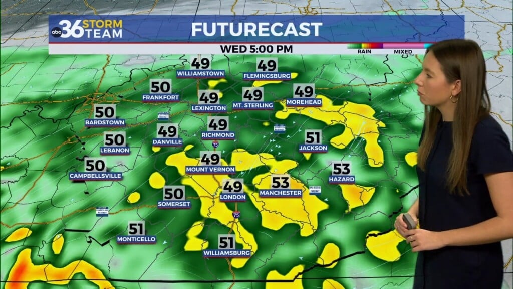 Rainy Days Ahead For Central And Eastern Kentucky