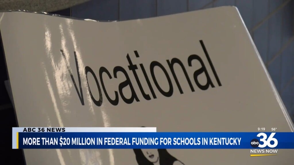 More Than $20 Million In Federal Funding For Schools In Kentucky
