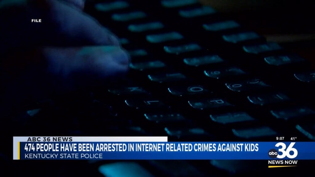 474 People Have Been Arrested In Internet Related Crimes Against Kids