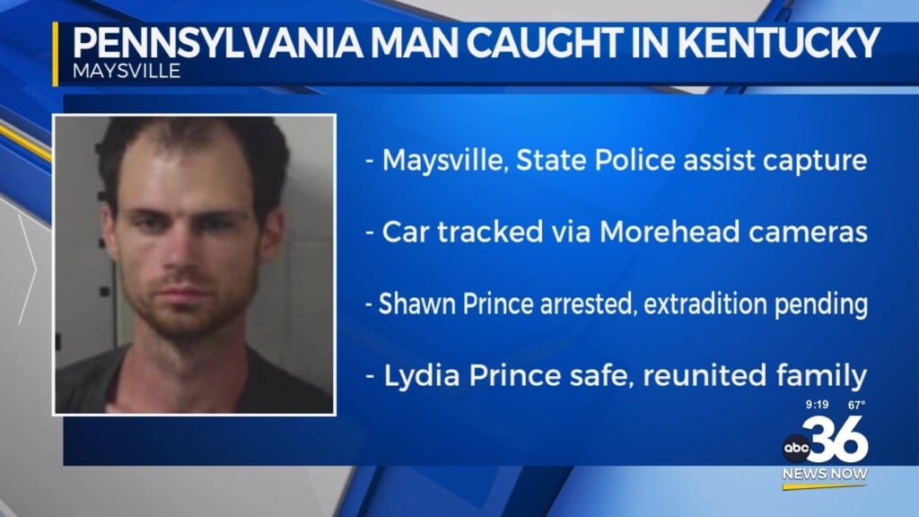 Pennsylvania Man Arrested In Kentucky