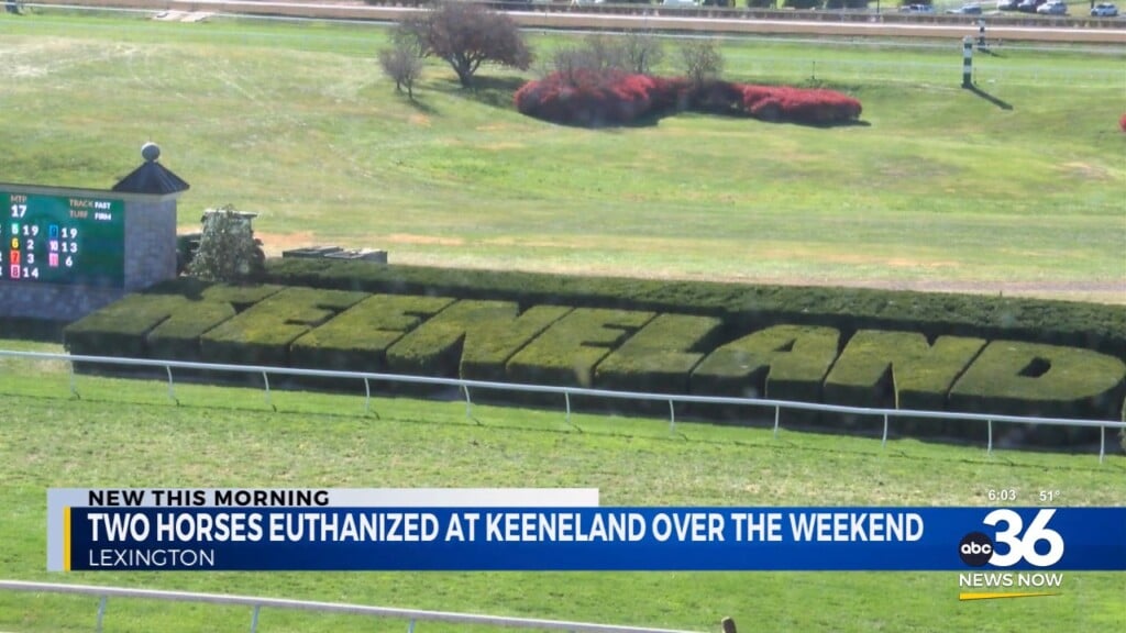 Two Horses Euthanized At Keeneland As The Fall Meet Continues