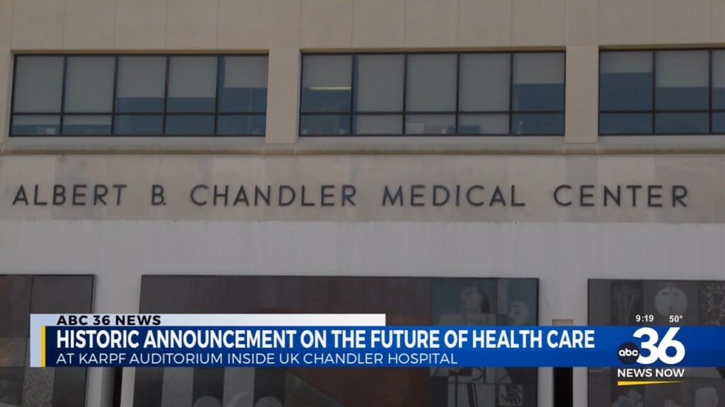 Historic Announcement On The Future Of Health Care At Uk