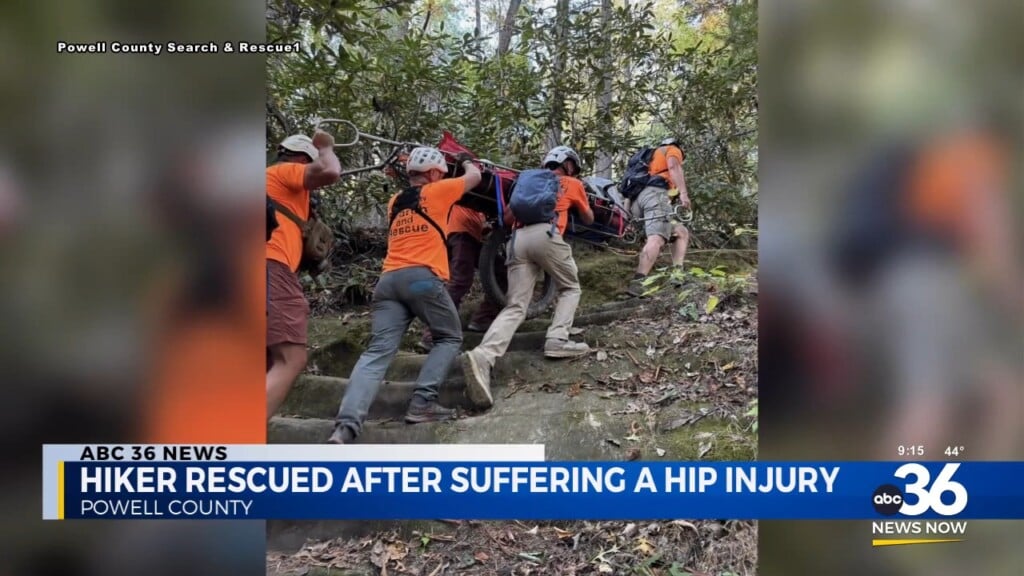 Hiker Rescued After Suffering A Hip Injury