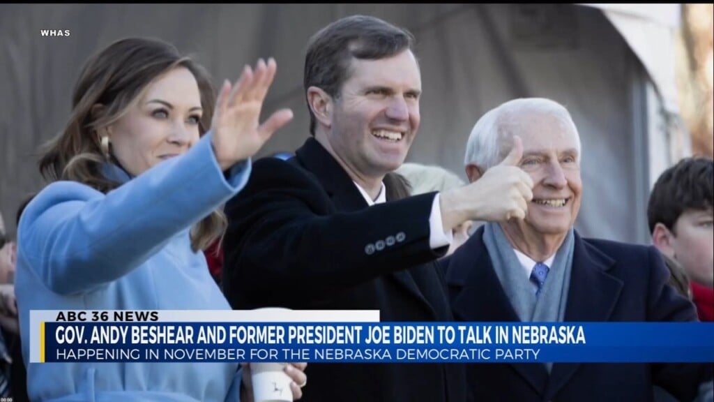 Beshear To Speak Alongside Biden At Fundraiser