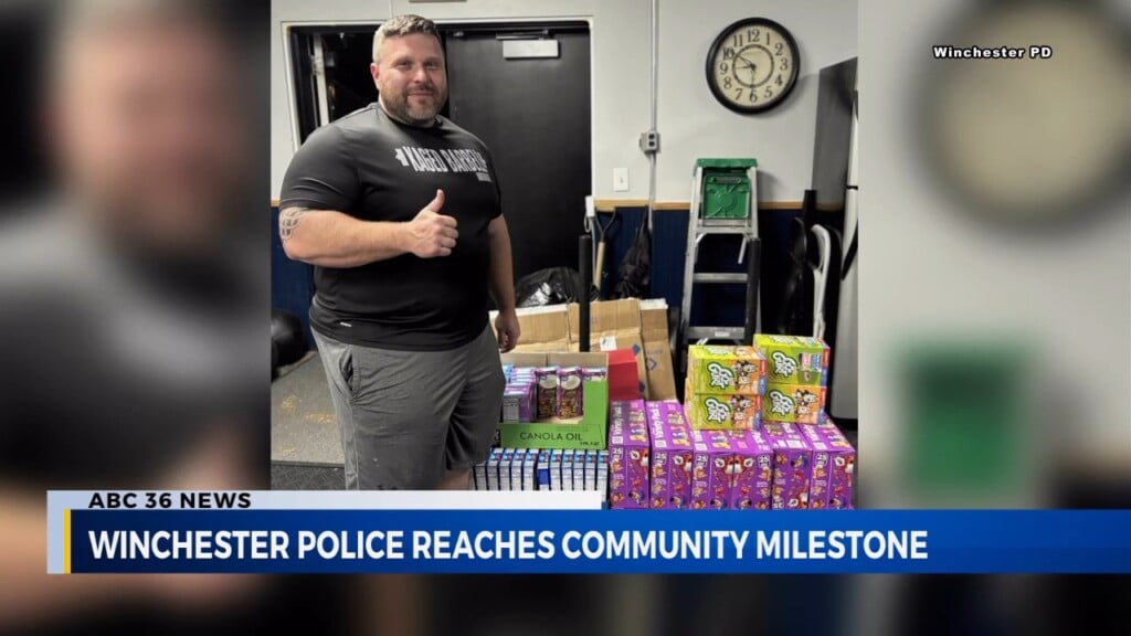 Police Collect Over 10,000 Items To Donate