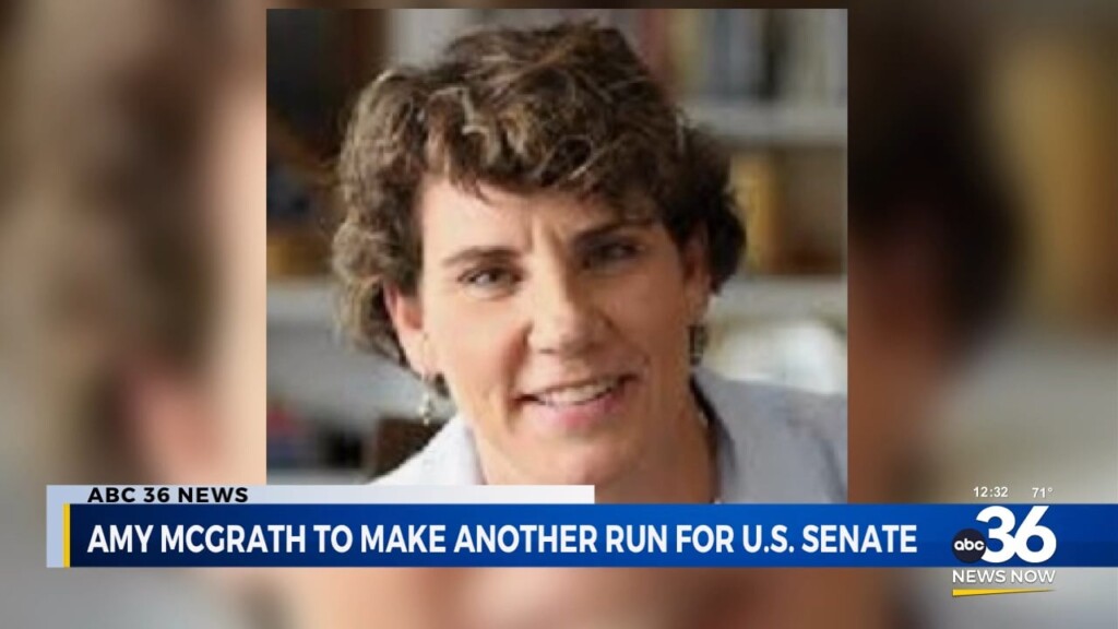Amy Mcgrath To Run For U.s. Senate