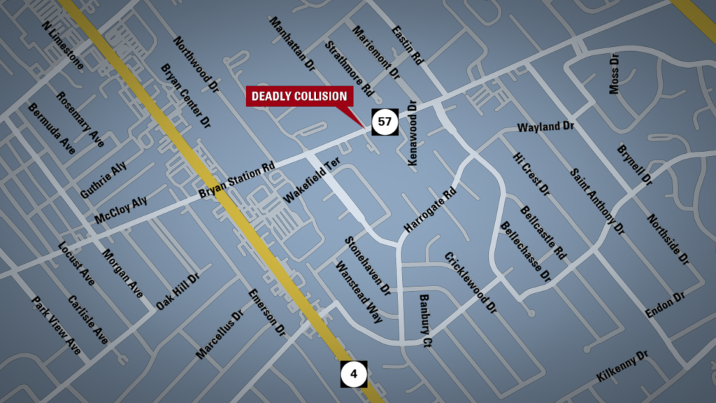 Deadly Crash Bryan Station Rd And Manhattan Drve Lexington Ky Copy