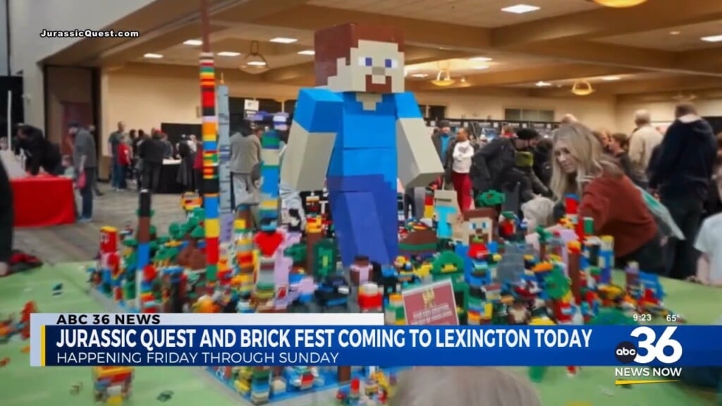 Jurassic Quest And Brick Fest Coming To Lexington
