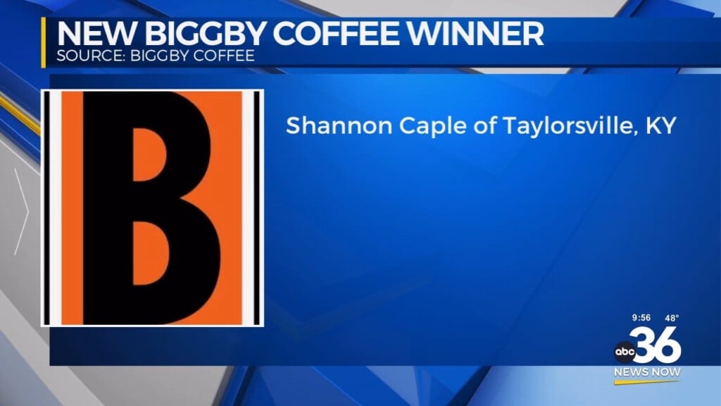 Biggby Coffee Winner Shannon Caple Of Taylorsville