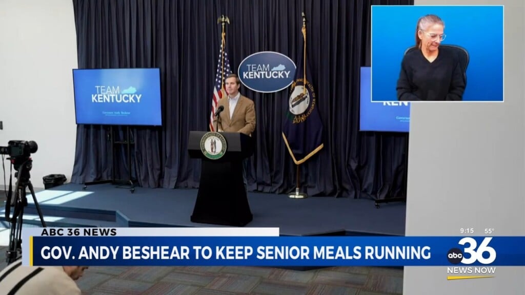 Gov. Andy Beshear To Keep Senior Meals Running