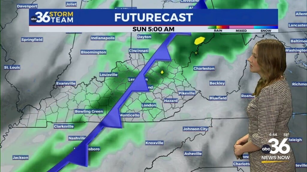 Average Temperatures For Our Thursday With A Warm Up Ahead