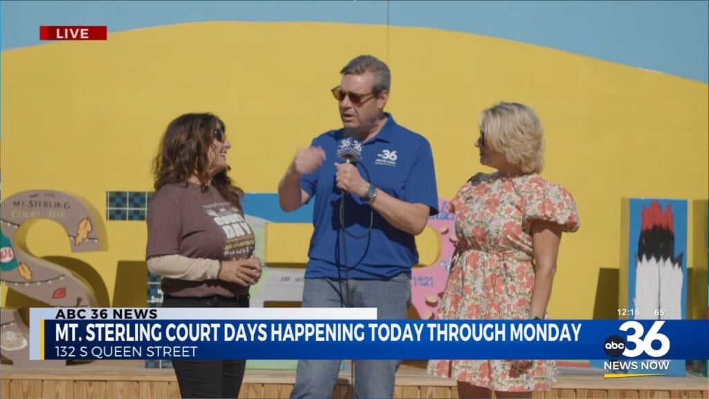 Mt. Sterling Court Days: Tracy Pearce