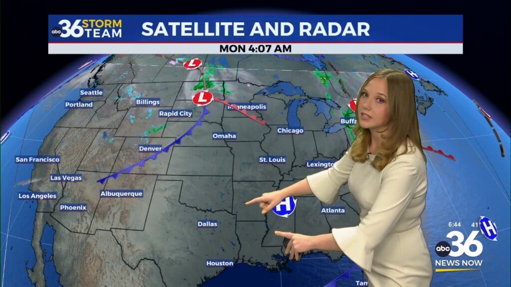 Drying Out And Cooling Down To Start The Work Week