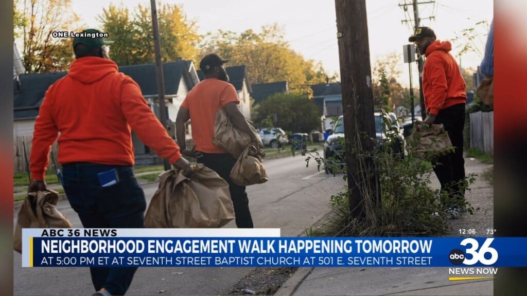 Devine Carama Speaks On Shooting And Heads Up Neighborhood Engagement Walk