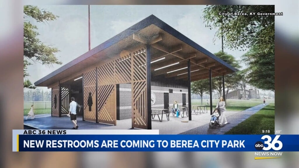 New Restrooms Slated For A City Park