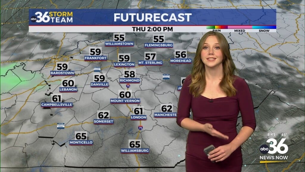 A Foggy Start To A Dreary, Cloudy Wednesday