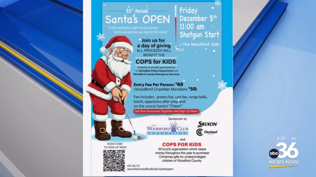 Get Ready For The 33rd Annual Santa's Open Golf Scramble