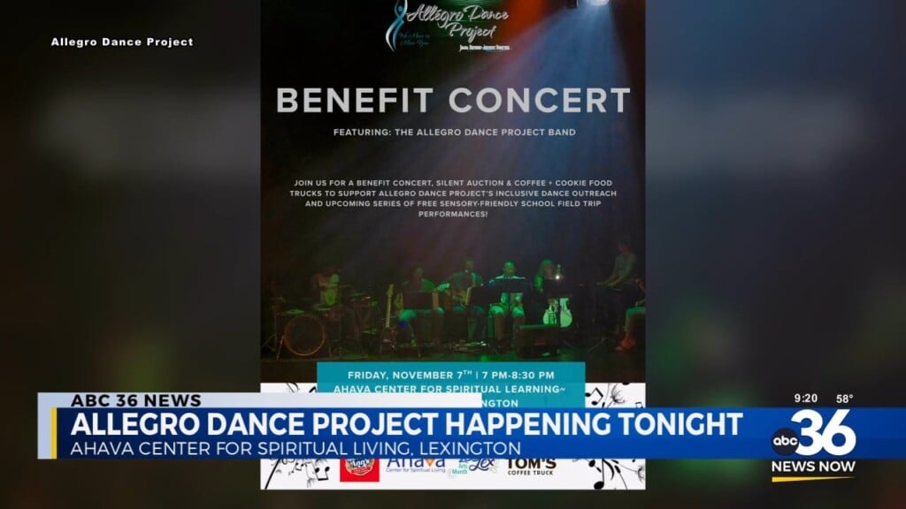 Allegro Dance Project Happening Tonight