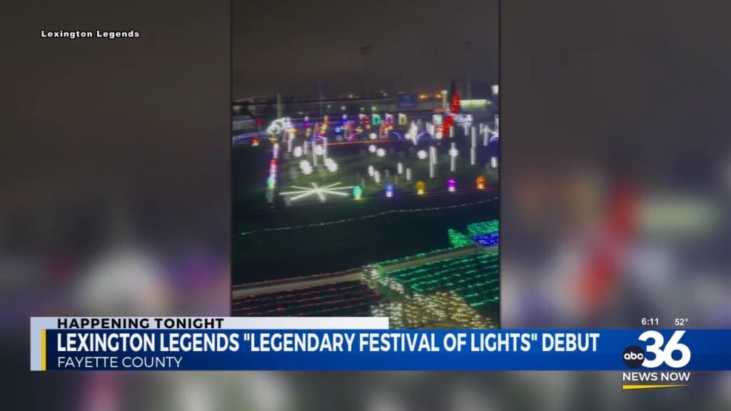 Legendary Festival Of Lights Debuts In Lexington