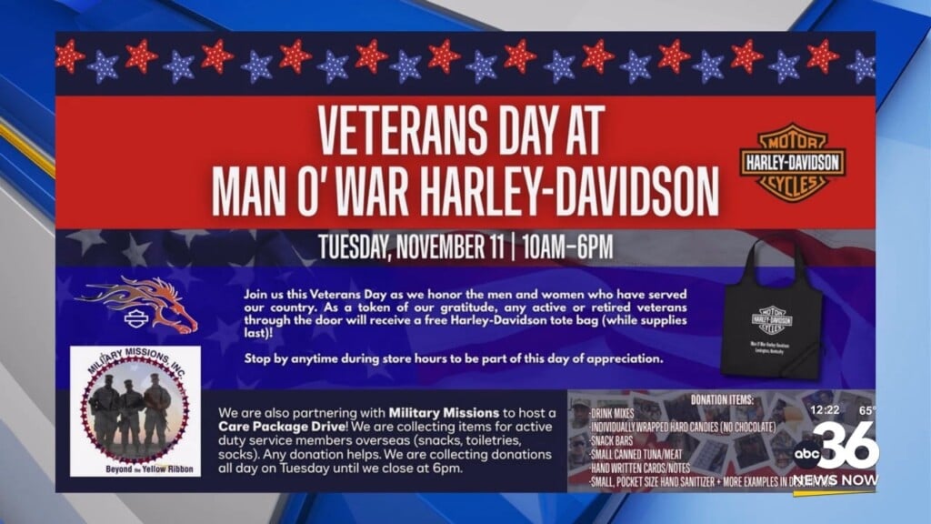 Learn How You Can Support, Celebrate Veterans With Man O' War Harley Davidson And Military Missions