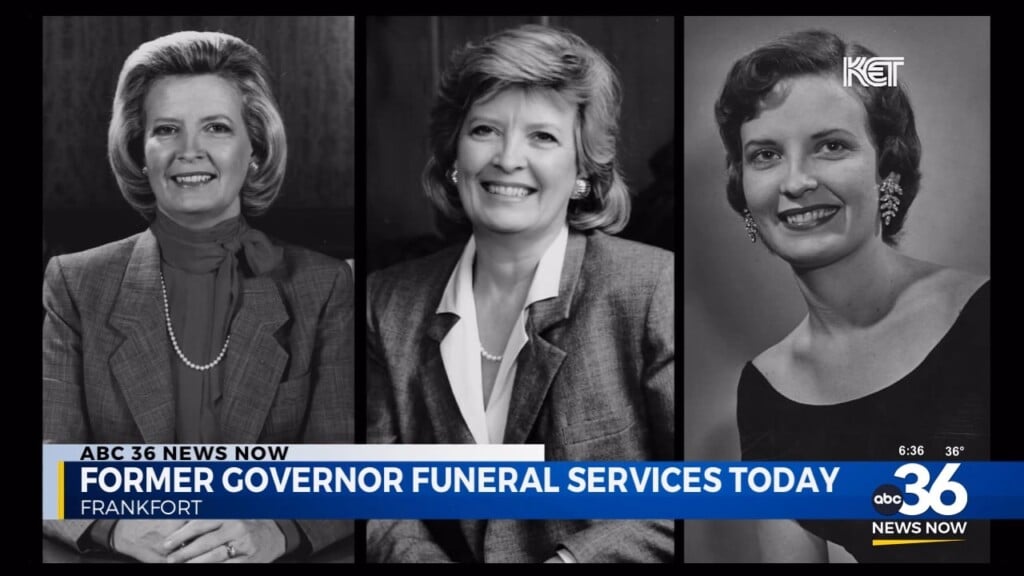 Kentucky Honors Former Governor Martha Layne Collins At Funeral In Frankfort
