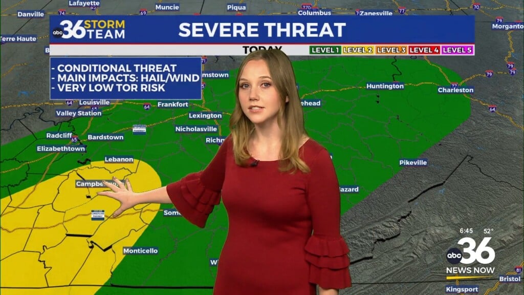 We're In For A Windy And Stormy Friday Afternoon