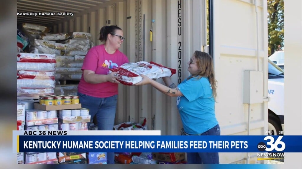 Kentucky Humane Society Helping Families Feed Their Pets