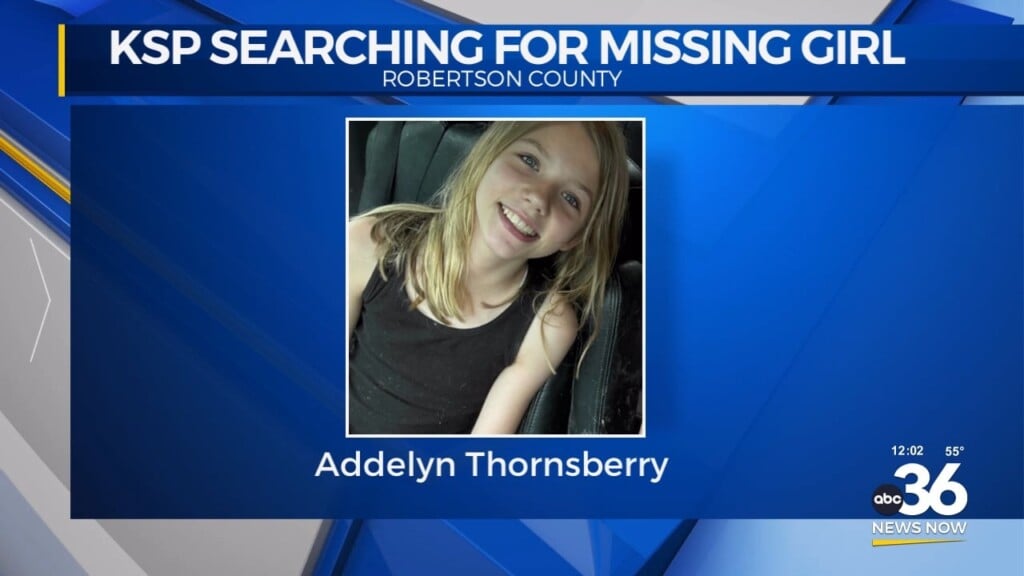 Kentucky State Police Search For Missing Girl