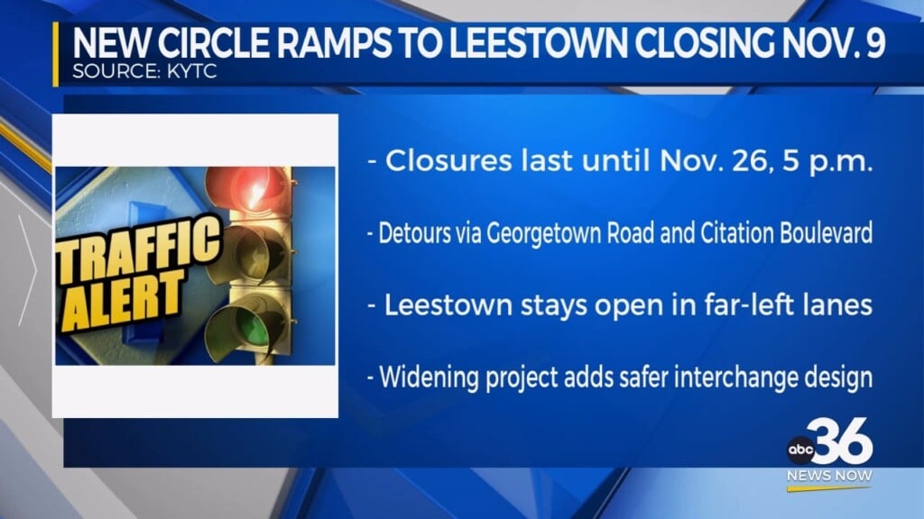 New Circle Ramps Close For Construction Project